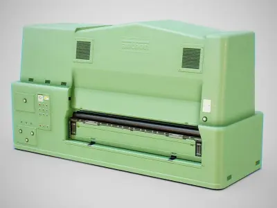 Sanding Machine - Anthon 02 Clean Low-poly 3D model