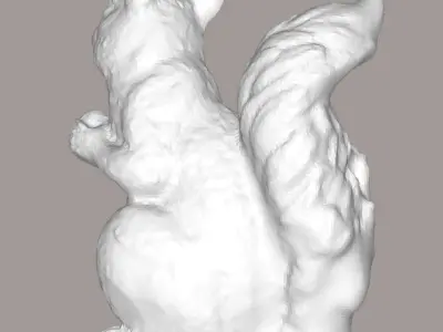 MakeIT Squirrel Sculpture  3D model
