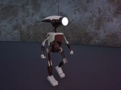 PIT DROID Star Wars Free 3D model