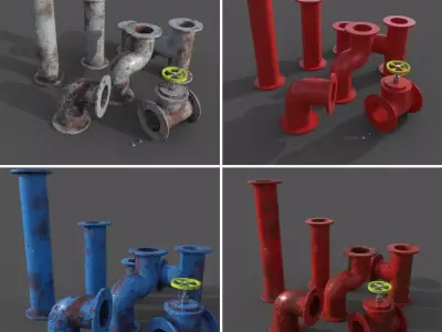 Pipes collection - Texture pack