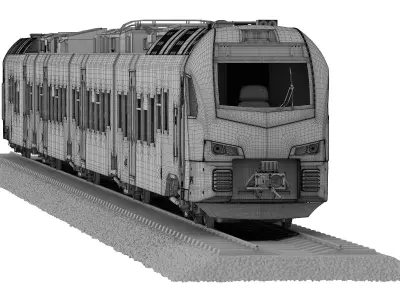 Stadler FLIRT 3 DB Regio NRW 3D model