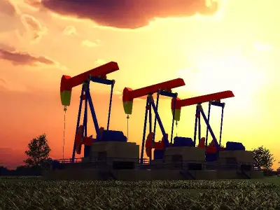 Kowtow machine oil pump 3D model