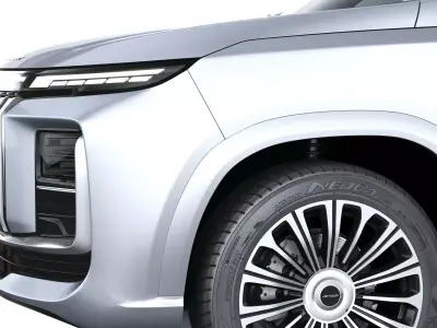 Jetour X90 Pro 2026 3D model