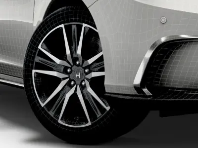 Honda Legend Hybrid 2021 wheel 3D model