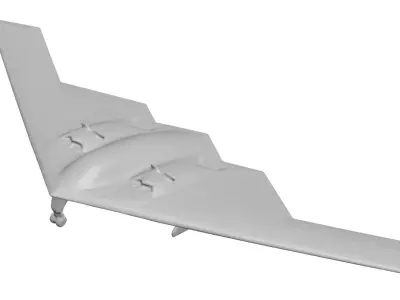 Aircraft 25 3D model