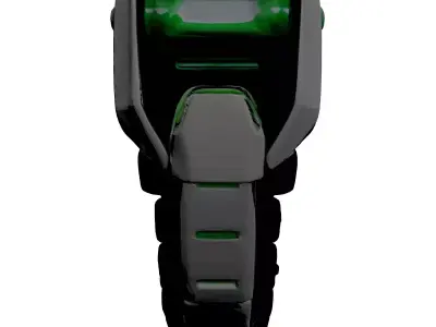 Futuristic SciFi Wrist Device 3D model