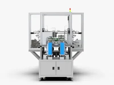 Automatic LCD Panel Gold Finger Tape Machine 3D model