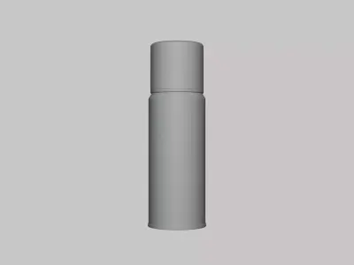 Spray Can - Geometry Only No Textures No Materials 3D model