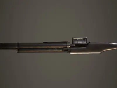 Huot Automatic Rifle 3D model