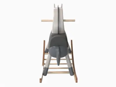 Rocking Ride-On Low-poly 3D model purchase