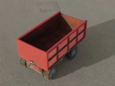 Container truck 3D model Low-poly 3D model from CGTrader