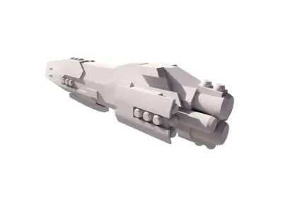 Spaceship-spacecraft-Ultra2 3D model