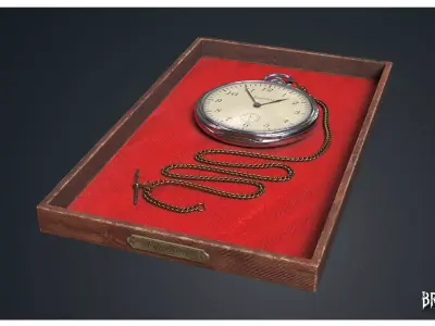 Pocket Watch - Clocks 1900s 3D model