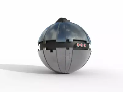 Thermal Detonator Star Wars Prop 3D model