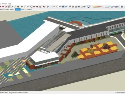 Sketchup Building V2 3D model