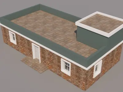 House for Video Games 3D model purchase