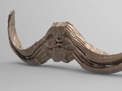 Ancient Pre History Horns 3D model