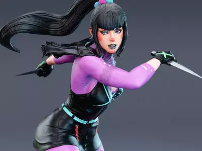 Punchline DC Comics 3D print model