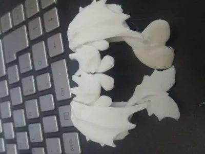 Light Fury how to train your dragon 3D print model