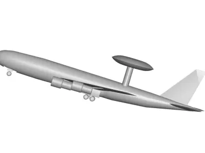 Boeing E-3 Sentry 3D model purchase