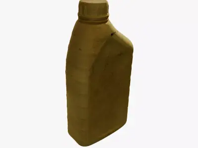 Anydrafts Oil container 02 Low-poly 3D model