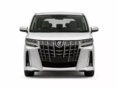 Toyota Alphard Executive Lounge Luxury MPV 3D Model Low-poly 3D model