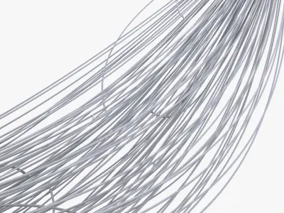 Cable Wire Web 3D model buy