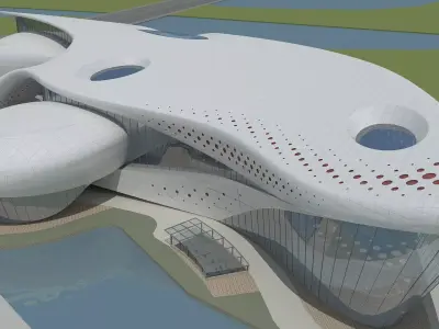 Museum 3 3D model