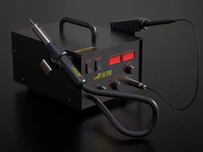 SMD REWORK STATION SOLDERING STATION 3D model