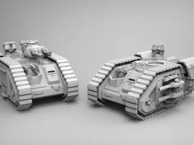 Tempest Knights -  Heavy Assault Resistance Eliminator - HARE 3D print model