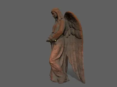 Angel Low-poly 3D model