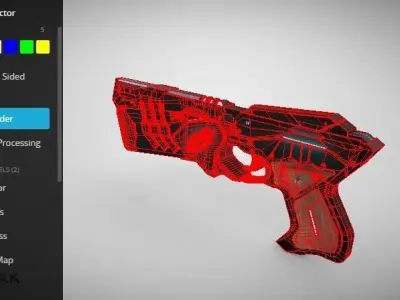 Psycho Pass Dominator 3D model