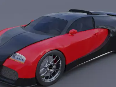 bugatti veyron 3D model