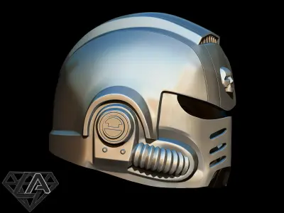 Wahammer SM helmet 3D print model