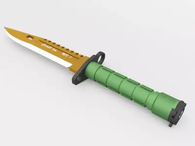M9 Bayonet 3D model buy