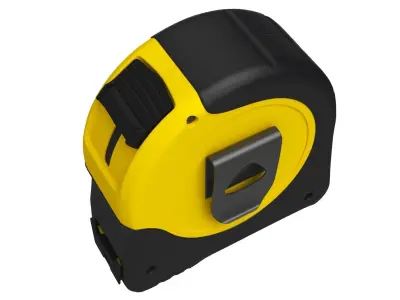 Stanley Tape Measures 3D Model 3D model