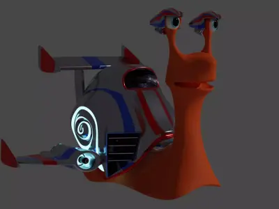 TRABO SNAIL 3D model