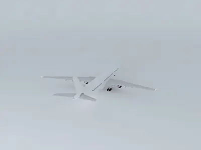 Template Airbus A330 200 Free 3D model