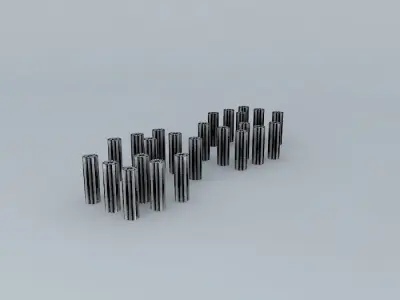 Red Flow 3D model