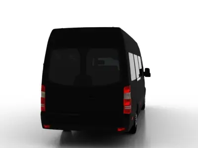 Mercedes Benz Sprinter L4H2 2015 Passenger EU 3D model