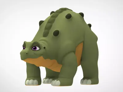 Spike Spiketail 3D model