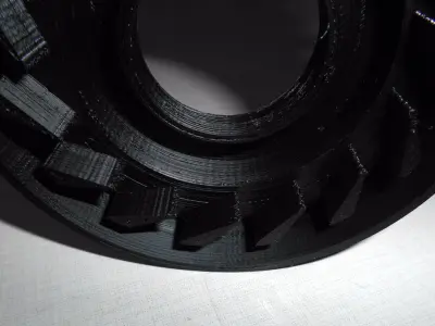Turbocharger with electric motor Free 3D print model