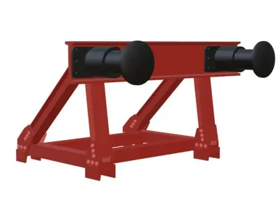 Railway Buffer Stop Mod1 1-87 resin 3D print model
