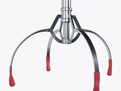 Metal Claw 9 with RIG 3D model