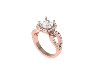Wedding Ring  3D print model 427