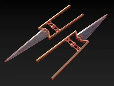 HIE Game Ready Katar N1 Free low-poly 3D model purchase