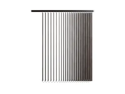 Vertical Blinds 3D model get