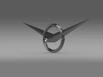 UAZ Logo 3D model