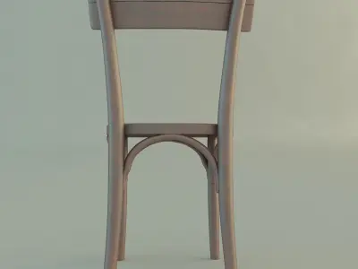Old Chair Free 3D model