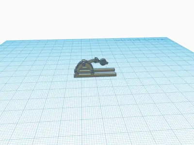 Gooseneck tumbler right hand switchstand 3D print model
